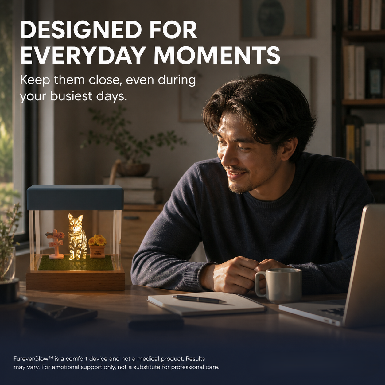 FureverGlow™ Holographic Pet Memory Video Frame