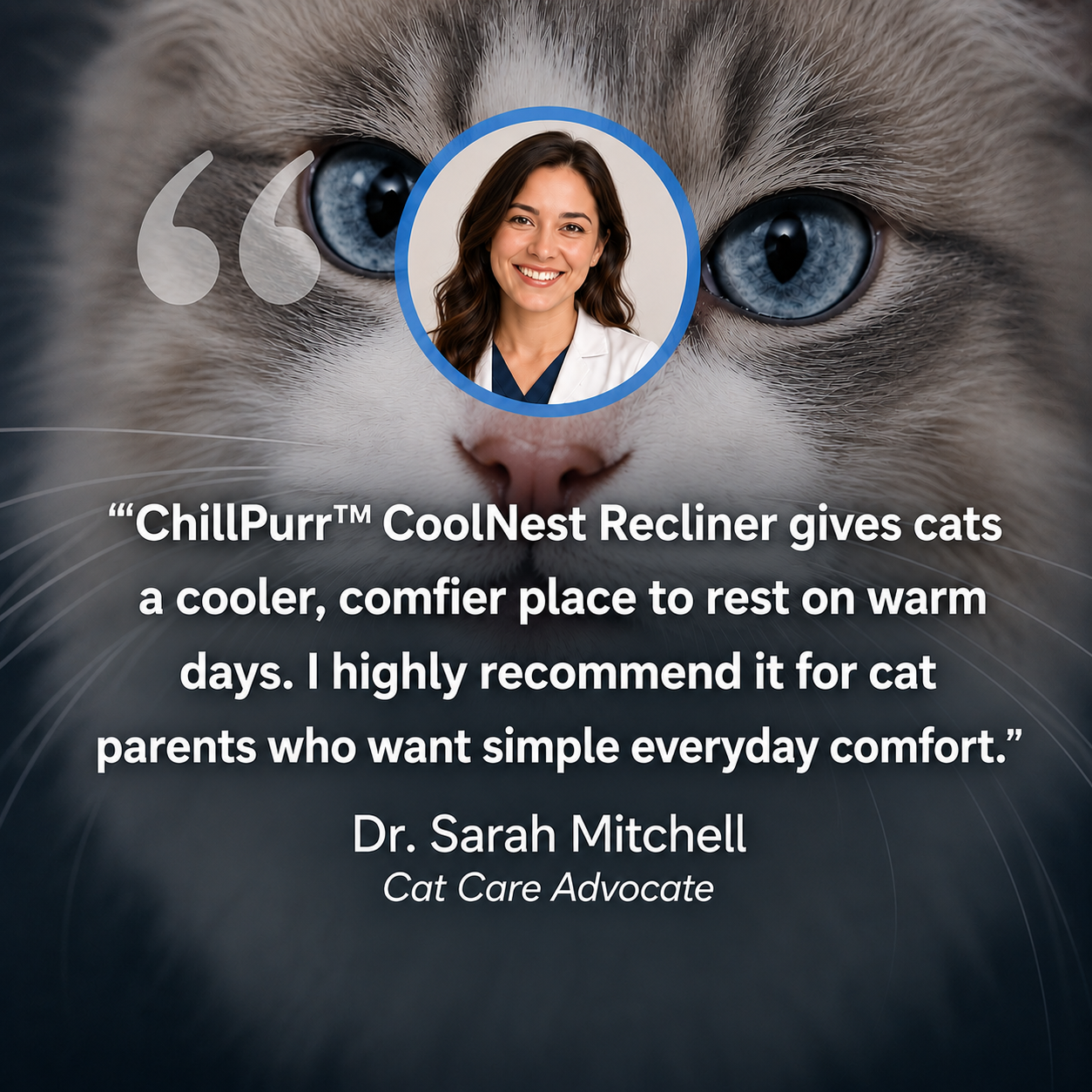 ChillPurr™ CoolNest Recliner
