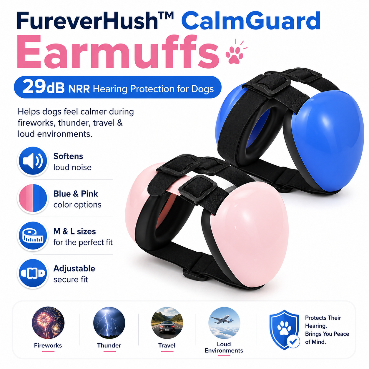 FureverHush™ CalmGuard Earmuffs