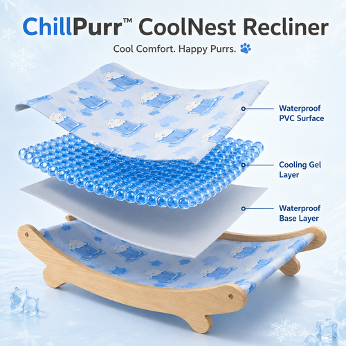 ChillPurr™ CoolNest Recliner