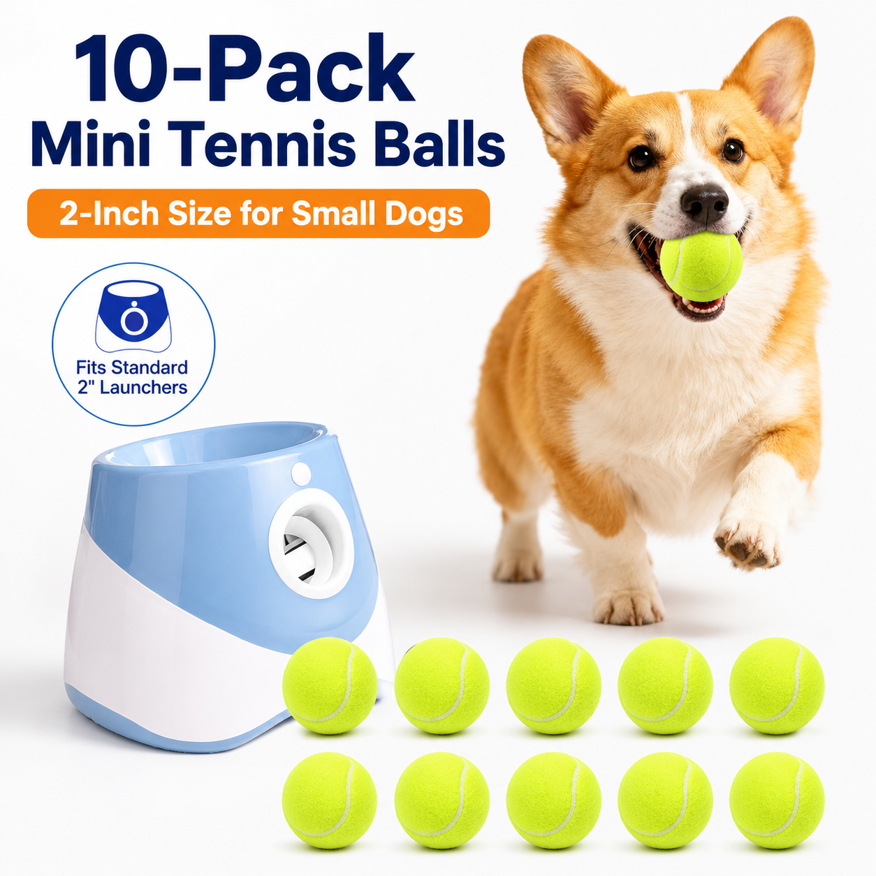 Mini Fetch Balls — 10 Pack