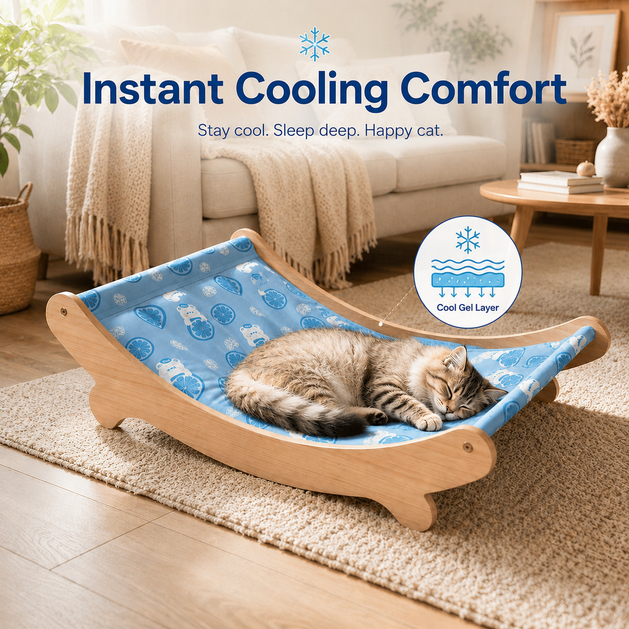 ChillPurr™ CoolNest Recliner