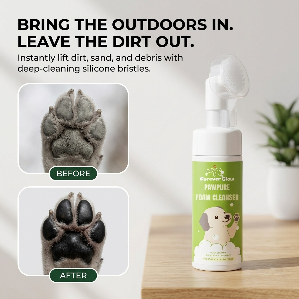 FureverGlow™ PawPure Foam Cleanser