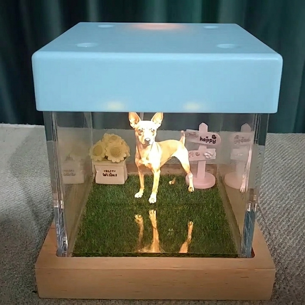 FureverGlow™ Holographic Pet Memory Video Frame